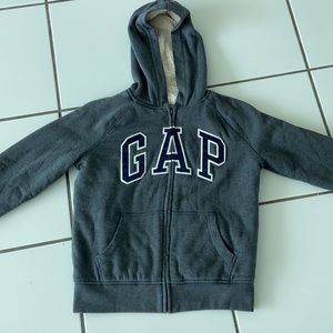 Gap kids sherpa lined sweater